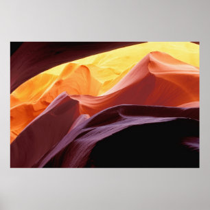Arizona, Paria canyon Sandsteenformaties Poster