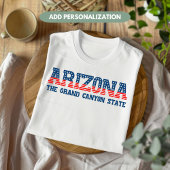 Arizona Patriotic de Grand Canyon State Custom T-shirt