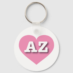 Arizona Pink Heart - Ik hou van AZ Sleutelhanger