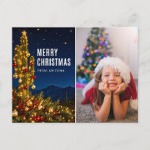 Arizona Prettig Kerstmis Op Maat Gemaakte Familie
