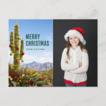 Arizona Prettig Kerstmis Op Maat Gemaakte Familie