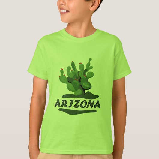 Arizona Prickly Pear Kinder T-shirt (Voorkant)