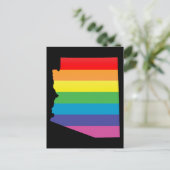 arizona pride . briefkaart (Staand voorkant)