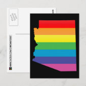 arizona pride . briefkaart (Voorkant / Achterkant)