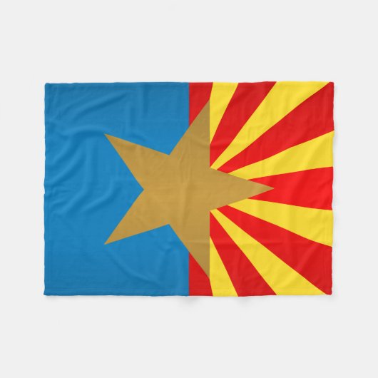 Arizona Pride Fleece Deken (Voorkant (Horizontaal))
