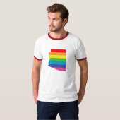 arizona pride. gestript. t-shirt (Voorkant volledig)