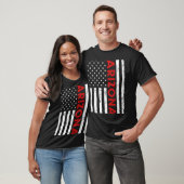 Arizona Pride Retro Oude Amerikaanse vlag T-shirt (Unisex)