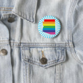 arizona pride . ronde button 5,7 cm (In situ)