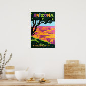 Arizona Print Grand Canyon Kunst Reisposter (Keuken)