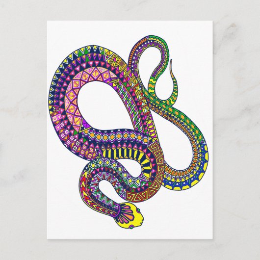 Arizona Rattler Briefkaart (Voorkant)