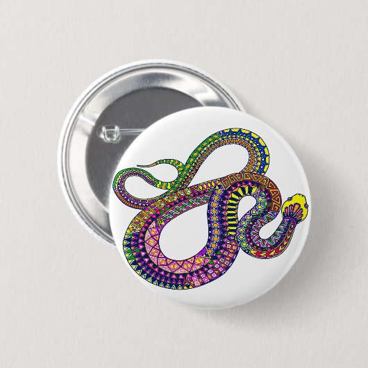 Arizona Rattler Ronde Button 5,7 Cm (Voorkant /achterkant)