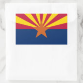 Arizona Rechthoekige Sticker (Tas)