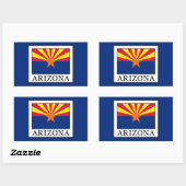 Arizona Rechthoekige Sticker (Vel)