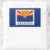 Arizona Rechthoekige Sticker (Tas)