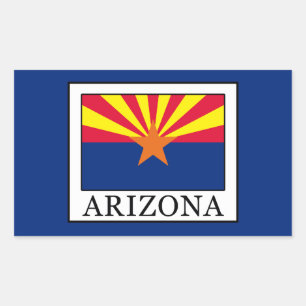 Arizona Rechthoekige Sticker