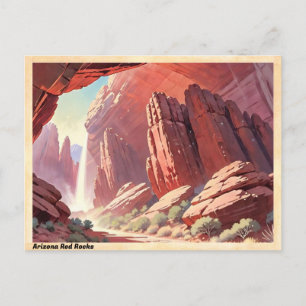 Arizona Red Rocks  Briefkaart