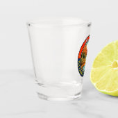 Arizona Reis Kunst Badge Shot Glas (Links)