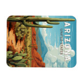 Arizona Reis Kunst Vintage Magneet (Horizontaal)