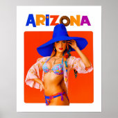 Arizona Reisposter Poster (Voorkant)