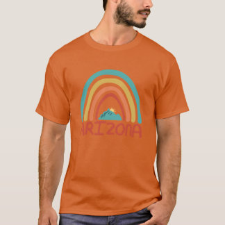 Arizona Retro  regenboog Arizona Mountain Sou T-shirt