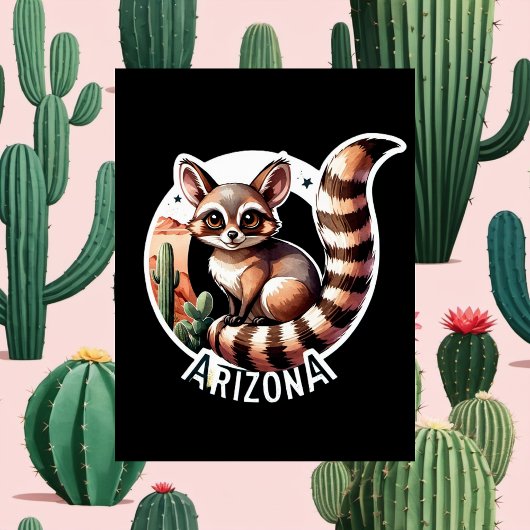 Arizona, Ringtail, Postcrossing Briefkaart