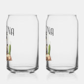 Arizona Roadrunner having a beverage Blikvorm Glas (Links)