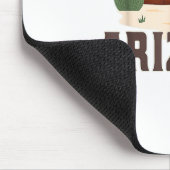 Arizona Roadrunner Retro Boho Desert Cactus Muismat (Hoek)