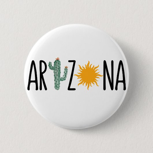 ARIZONA RONDE BUTTON 5,7 CM (Voorkant)