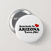 Arizona Ronde Button 5,7 Cm (Voorkant /achterkant)