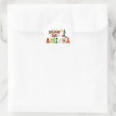 Arizona Ronde Sticker (Tas)