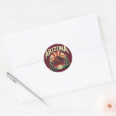 Arizona Ronde Sticker (Envelop)