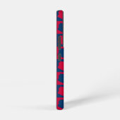 Arizona rood en blauw patroon samsung galaxy hoesje (Rechterkant)