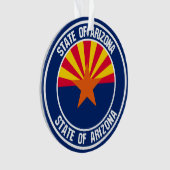 Arizona Round Emblem Ornament (voorkant)