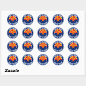 Arizona Round Emblem Ronde Sticker (Vel)