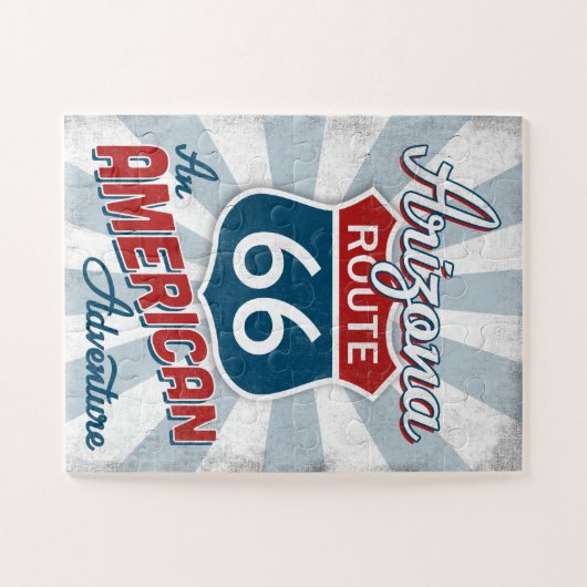 Arizona Route 66  Amerika Legpuzzel (Horizontaal)