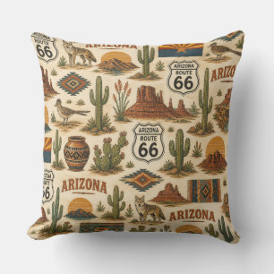 Arizona Route 66 Bankstel Siesta Kussen