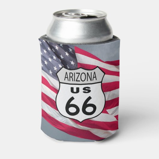 Arizona Route 66 Blikjeskoeler (Blikje Achterkant)