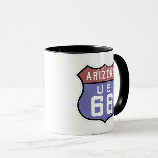 Arizona Route 66 Coffee Mok (Voorkant rechts)