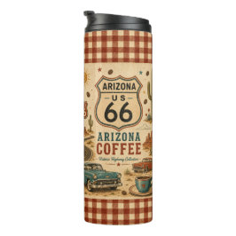 Arizona Route 66 Desert Diner Reis Sip Thermosbeker