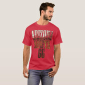 Arizona Route 66 Grafisch T-shirt (Voorkant volledig)