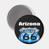 Arizona Route 66 Magneet (Voorkant / Achterkant)
