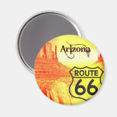 Arizona Route 66 Magneet (Voorkant / Achterkant)