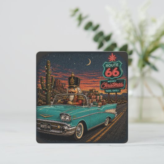 Arizona Route 66 Notenkraker Kerstmis (Staand voorkant)