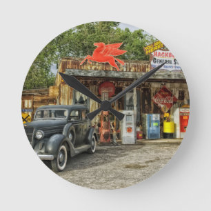 Arizona Route 66 Rustic retro store Ronde Klok