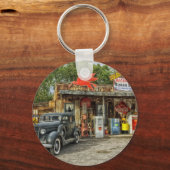 Arizona Route 66 Rustic retro store Sleutelhanger (Voorkant)