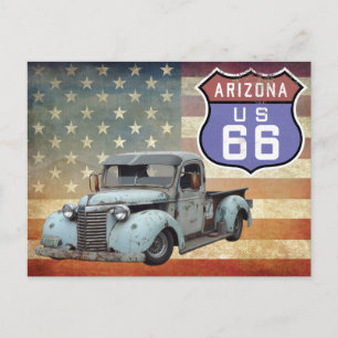 Arizona Route 66 sign briefkaart