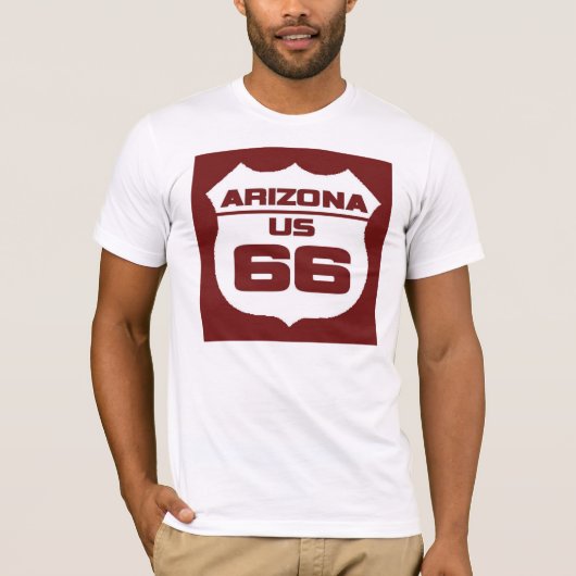 Arizona Route 66 t-shirt (Voorkant)