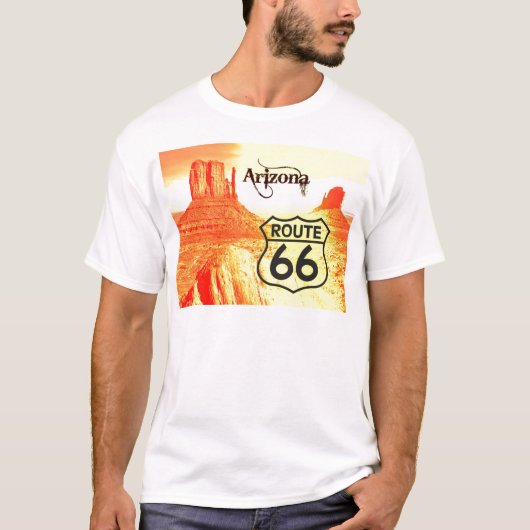 Arizona Route 66 T-shirt (Voorkant)