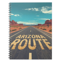 Arizona Route Woestijnweg Grafische Kunst