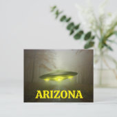 ARIZONA RUIMTESCHIP UFO BRIEFKAART (Staand voorkant)